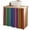 Multicolor, variant on Colorful Striped Cabinet Curtains for Shelves, Modern Art Stripes Pink Orange Blue Privacy Curtain for Closet Self Adhesive, Dust-Proof Drapes for Closet Storage Room Classroom Doorway, 32"W x 55"L