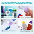 thumbnail image 5 of Toothpaste Caps & Dispensers Set Self Closing Toothpaste Caps Squeezer, No Mess Dispensing Solution Random Color, 5 of 5