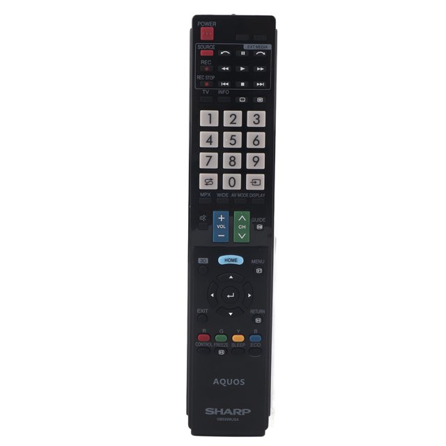 GB039WJSA Reemplazo de control remoto universal por infrarrojos en inglés apto para Sharp TV