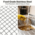 thumbnail image 7 of ACDANC Round Cooking Rack 6 Inch - Stainless Steel Cooling & Baking Wire Grid for 3Qt Air Fryer,Dutch Oven,Steaming - 6’’ Circular Roasting Trivet Stand,1-Pack, 7 of 7