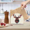 thumbnail image 6 of BZSMCE Napkin holder Creative Colorfull Deer Pattern Classic Napkin Holders for Tables, Dining Table Napkin Holders for Kitchen, 6 of 9