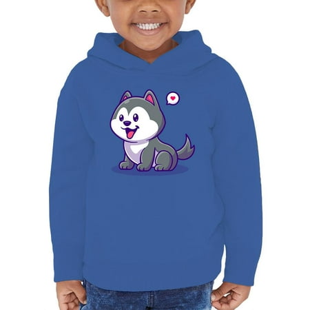 

Cute Husky Cartoon Dog Hoodie Toddler -Image by Shutterstock 2 Toddler