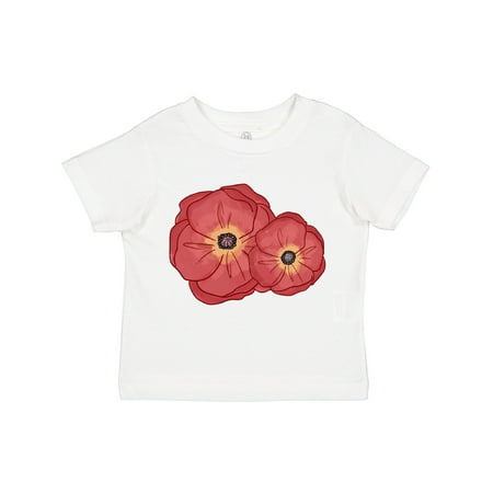 

Inktastic Red Poppy Flowers Gift Toddler Boy or Toddler Girl T-Shirt