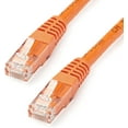 thumbnail image 1 of StarTech 6ft CAT6 Ethernet Cable - Orange CAT 6 Gigabit Ethernet Wire -650MHz 100W PoE++ RJ45 UTP Molded Category 6, 1 of 5