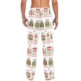 thumbnail image 4 of FORMRS Mens Pajama Pants with Pockets Sleepwear Lounge Bottoms Sizes S-2XL, Red Christmas House, 4 of 7