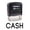 Black, variant on Printtoo Self Inking Rubber Stamp Office Stationary CASH Custom Stamp-Blue