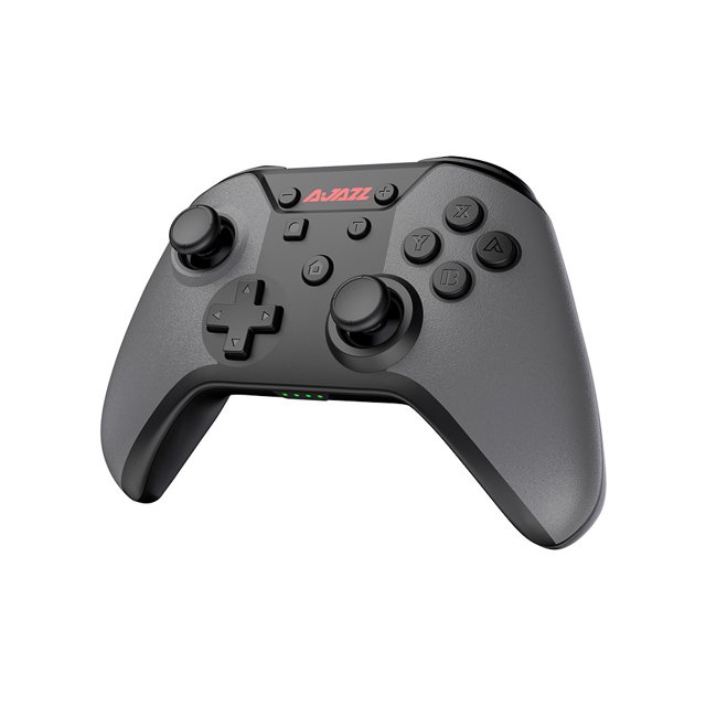 Gamepad inalámbrico BT Ajazz AG180 con función de vibración de motor dual Joystick competi Abanopi Mando
