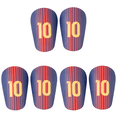 thumbnail image 1 of Mini Espinilleras Fútbol ​​tablero Vástago Entrenamiento Ligero (S) Azul Y Rojo, 1 of 7