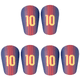 thumbnail image 1 of Mini Espinilleras Fútbol ​​tablero Vástago Entrenamiento Ligero (S) Azul Y Rojo, 1 of 7