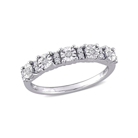 Everly Women's Diamond 10k White Gold Ring