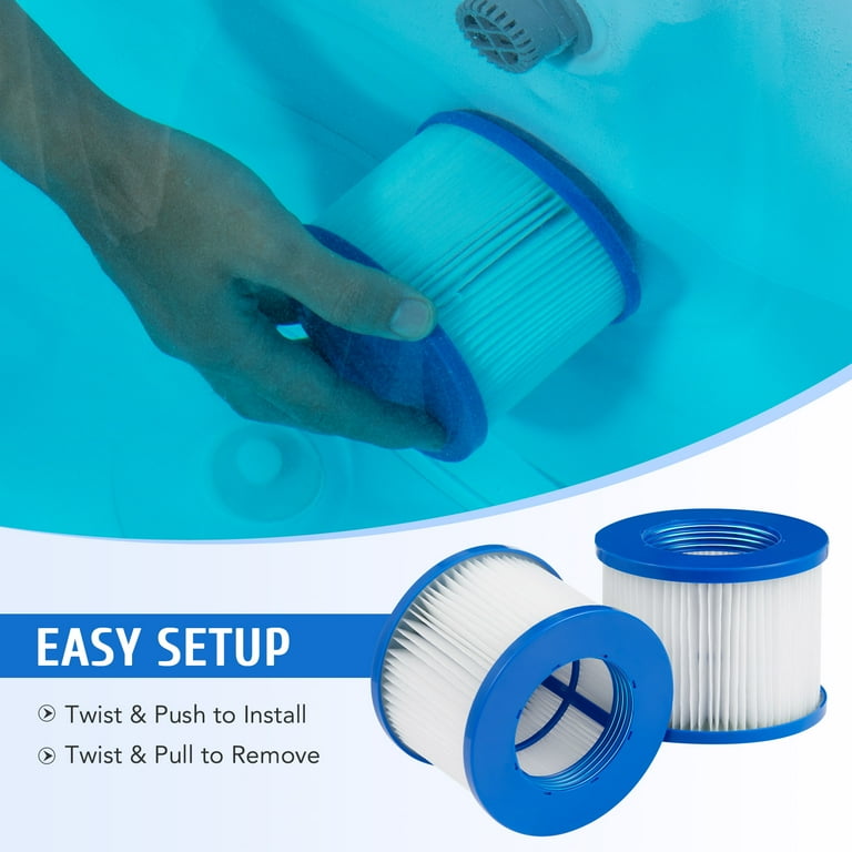 CO-Z Spa Water Cartridge: Pcs 4