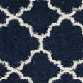 thumbnail image 5 of SAFAVIEH Hudson Jaye Geometric Shag Runner Rug, Navy/Ivory, 2'3" x 6', 5 of 11