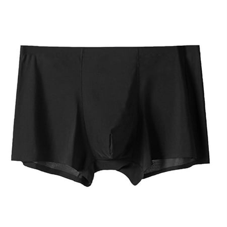 

Mens Ice Silk Underwear Boxer Briefs Shorts Breathable Pouch Underpants Trunks