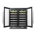 thumbnail image 4 of Lanbopro 30 inch 52 Bottle Under Counter Dual Zone Wine Refrigerator, 4 of 11