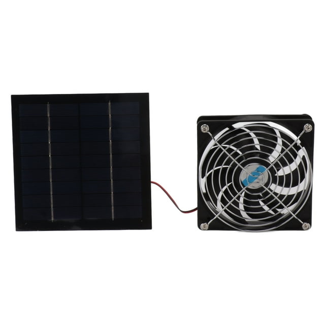 Extractor de aire Solar Nikou 20 W ventilador 12 cm