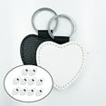 thumbnail image 6 of Sublimation Blank Keychain Craft Keys Holder Key Chain Heart, 6 of 7