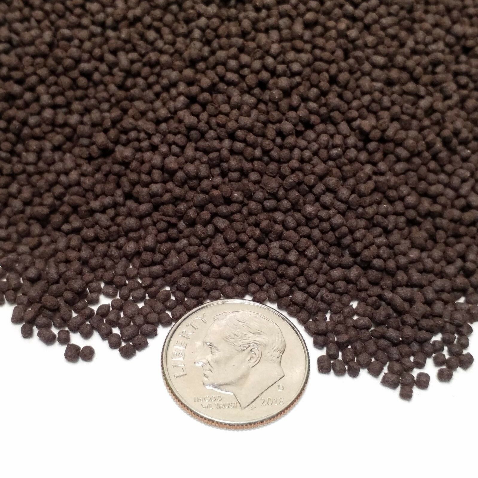 1 mm California Blackworm Floating Pellets with Color Enhancers & Vitamins…500g / 1.1-lbs