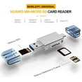thumbnail image 2 of Tarjeta de Memoria USB 2.0 a USB Tipo C y lector de Tarjetas Micro SD TF ZHAOCHENG, 2 of 5