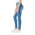 thumbnail image 4 of WallFlower Women's Sassy Skinny High-Rise Insta Soft Juniors Jeans (Standard and Plus), 4 of 4