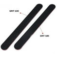 Professional Nail Files, 100180 Grit, 10 ct Black, HighQuality