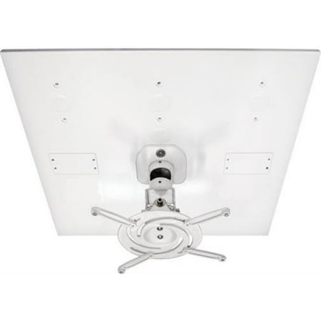 Amer Mounts Amrdcp100kit Amer Mounts Universal Drop Ceiling Projector Mount Replaces 2 X2 Ceiling Tiles Supports Up To 30lb Load 360 Degree