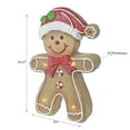 thumbnail image 3 of Maison Concepts Figurine Led Gingerbread Man - 22 L x 9 W x 33.5 H, 3 of 3