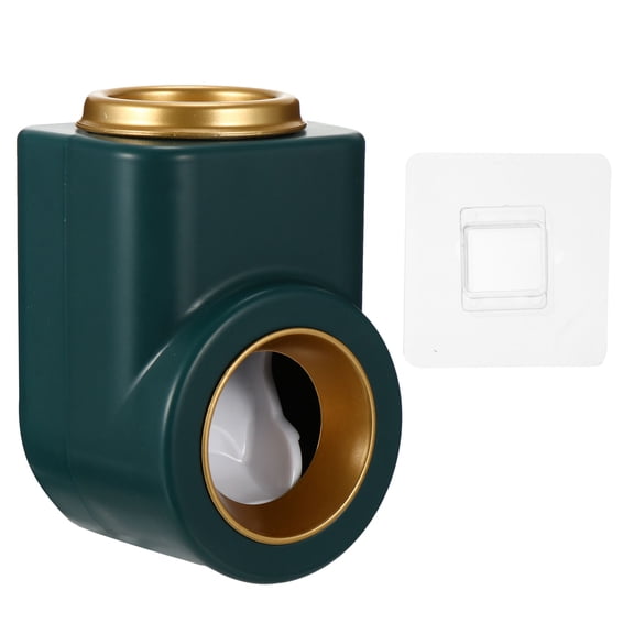 KHBUAB Toothpaste Storage Stand Wall Mount Toothpaste Organizer Squeezer Heat Resistant Easy To Clean