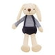 thumbnail image 1 of Juguete de peluche de conejo de orejas largas azul claro, adorno de muñeco de peluche, 1 of 2