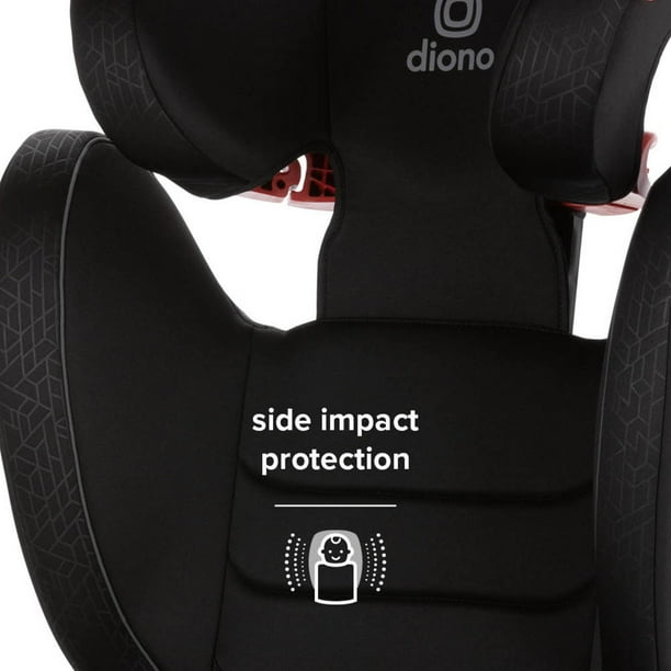 Diono Monterey 2XT Latch 2 in 1 Expandable Booster Car Seat Black