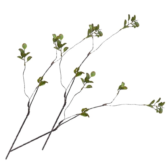 3pcs Artificial Fall Leaves Stems for Home Decor, Thanksgiving Vase Decoration, Fake Plant Arrangement