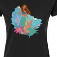 thumbnail image 3 of Disney - Ariel - Juniors Fitted Graphic T-Shirt, 3 of 5