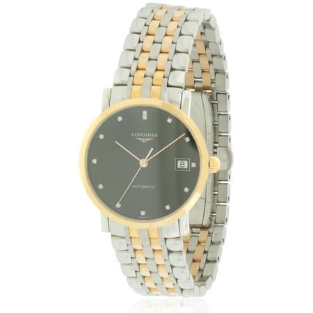 Ross Automatic Watch Bell - Longines Elegant Automatic Two-Tone Unisex Watch L48095577