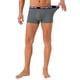 thumbnail image 5 of INSPIRAR CHIC Día del Padre Ropa Interior Boxer Breve para Hombre Ligera de Pierna Corta Stretch 34 Gris Oscuro, 5 of 6