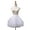 White, variant on Mightlink Bridal Wedding Dress Tulle Bottom Fluffy Lining Tutu Skirt Petticoats Underskirt