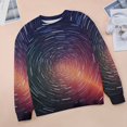 thumbnail image 6 of Galaxy Star Outer Space Mom Sweatshirt For Women Long Sleeve Pullover, 6 of 7