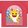 thumbnail image 3 of Baby Shark - American Flag - Toddler Short Sleeve T-Shirt, 3 of 6