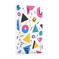 thumbnail image 2 of Yayeee Blank Wall Plate Cover 1-Gang 4.5"x2.7" Home Unused Decorative Outlet, Yellow Retro Shapes, 2 of 7