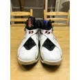 thumbnail image 2 of Ni - ke Air Jordan 8 Three-Peat - Phoenix Suns Red Yellow White Playoff Aqua - Size 12, 2 of 5
