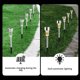thumbnail image 4 of ¡Descuentos Especiales!, Luces solares Luces solares para exteriores Luces solares para jardín a prueba de agua IP65 LED Iluminación de metal para patio Akmoler, 4 of 9