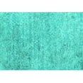 thumbnail image 1 of Ahgly Company Indoor Rectangle Abstract Turquoise Blue Contemporary Area Rugs, 2' x 3', 1 of 4