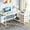 White, variant on Tribesigns L Shaped Computer Desk, 59" Modern Reversible Office Corner Desk for Home Office, White