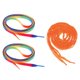 thumbnail image 1 of Cordones decorativos Sunnimix para patines en línea 2 pares naranja, 1 of 8