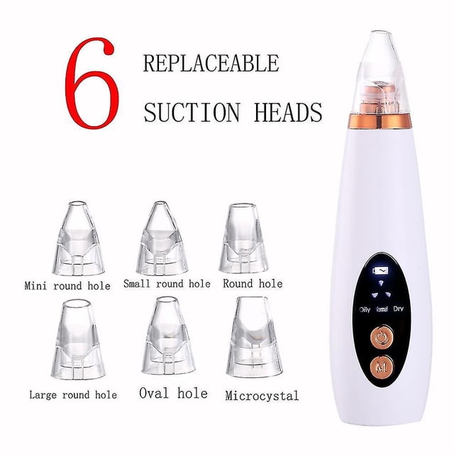 Limpiadores faciales, depurador ultrasónico de piel HUOGUO Blackhead R
