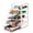White, variant on Plastic Desktop Drawer Organizer, Small 4-Tier Stackable Storage Drawers, Mini Desk Organizer for Office Stationery Makeup Vanity Supplies
