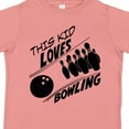 thumbnail image 4 of Inktastic This Kid Loves Bowling Boys or Girls Toddler T-Shirt, 4 of 5