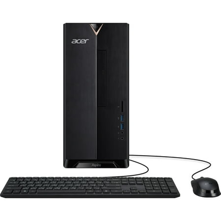 Acer Aspire TC-390-UA92 Desktop Computer, AMD Ryzen 5 3400G Quad-core (4 Core) 3.70 GHz, 12 GB RAM DDR4 SDRAM, 512 GB SSD