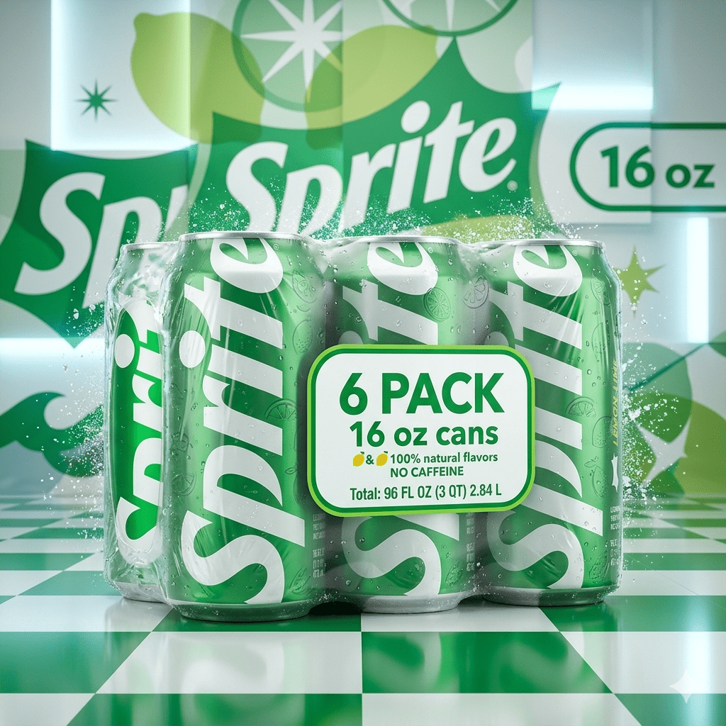 2 Box) Sprite Tropical Mix Fridge Pack Cans, 12 fl oz, 12 Pack