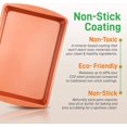 thumbnail image 4 of NutriChef 5-Piece Bakeware Set – Premium Non-Stick, Stackable Kitchen Baking Pans with Silicone Handles – Includes 3 Cookie Sheets, Baking Pan & Lid – Perfect for Cakes, Cookies & Brownies, 4 of 8