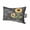 Gray, variant on Outdoor Chair Pillow Headrest for Patio Pool Chaise Lounge, You Are My Sunshine Recliner Head Pillow, Yellow Sunflowers Cute Bees Heart Dark Gray Waterproof Neck Lumbar Pillows & Insert 11x16x2pcs