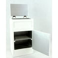 thumbnail image 2 of Dollhouse Miniature 1:12 Scale White 2-Door ICE Box #T6456, 2 of 3